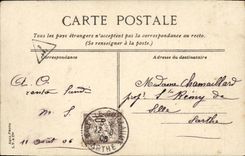 VINTAGE POSTCARD Bateau Suffren War Armours 1st class