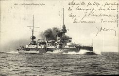 VINTAGE POSTCARD Bateau War Armours D Suffren squadron