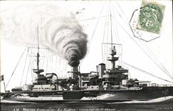 VINTAGE POSTCARD Bateau War Armours 1st Suffren class