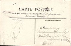 VINTAGE POSTCARD Bateau War Armours 1st Suffren class