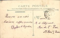 VINTAGE POSTCARD Bateau War Armours D squadron Suffren Vaisseua admiral