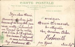 VINTAGE POSTCARD Bateau War Armours 1st classeSuffren