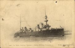 VINTAGE POSTCARD Bateau War Sully Croiseur armours