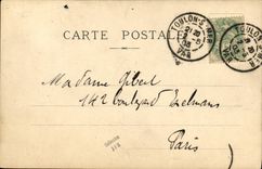 VINTAGE POSTCARD Bateau War Sully Croiseur armours