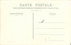 VINTAGE POSTCARD Bateau War Sully Croiseur armor fails in the bay D Along