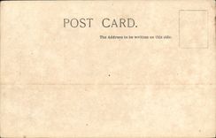 VINTAGE POSTCARD Bateau War HMS REnown has message from the renown