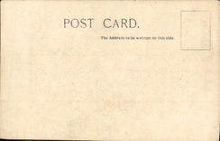 VINTAGE POSTCARD Boat Terrible War HMS Sending down blinds