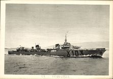 VINTAGE POSTCARD Boat War Against destroyer the Terrible one