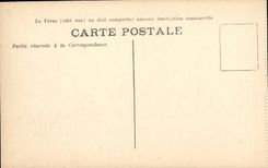 VINTAGE POSTCARD Boat War Thionville Cruiser