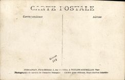 VINTAGE POSTCARD Boat War Tonkinois Tonkin Indo China