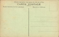 VINTAGE POSTCARD Bateau War Tourville Cruiser launches has Lorien t1928