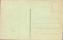 VINTAGE POSTCARD Boat War Destroyer Waterspout