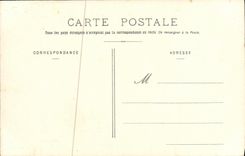 VINTAGE POSTCARD Bateau War Valmy armours guard dimensions