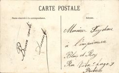 VINTAGE POSTCARD Boat War Cruiser Truth before launching