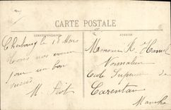 VINTAGE POSTCARD Bateau War Dreadnoughts Voltaire has any Cuirasse speed