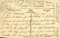 VINTAGE POSTCARD Bateau War Waldeck Rousseau Croiseur Armours 1st class