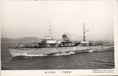 MODERN CARD Boat War Yser Sloop