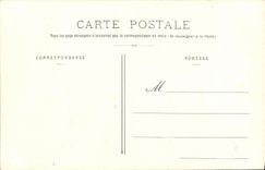 VINTAGE POSTCARD Bateau War the furious one Armours guard dimensions