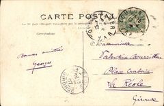 VINTAGE POSTCARD Boat War Alose Submarine