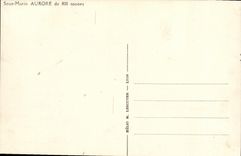 VINTAGE POSTCARD Boat War Submarine Dawn