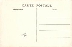 VINTAGE POSTCARD Boat War Pallice La Rochelle Submarine Beaver