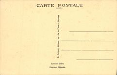 VINTAGE POSTCARD Boat War Hero Submarine