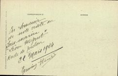 VINTAGE POSTCARD Boat War Submarine Leon Mignot