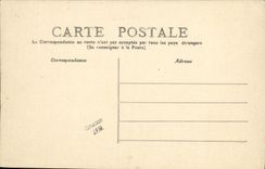 VINTAGE POSTCARD Boat War Pallice La Rochelle Submarine Otary