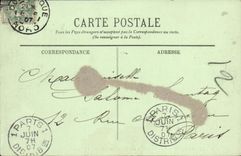 VINTAGE POSTCARD Boat Dunerque War the Seal outgoing Submarine of the port