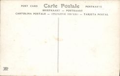 VINTAGE POSTCARD Boat War Loss of Pluviose