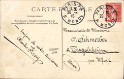 VINTAGE POSTCARD Boat War Catastrophe of Pluviose Pluviose in Pas de Calais Submarine