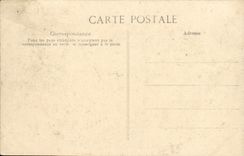 VINTAGE POSTCARD Boat War Catastrophe of Pluviose sailors of Ventose and Bouvines