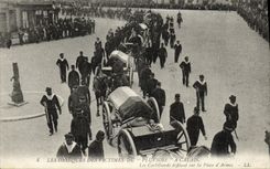 VINTAGE POSTCARD Boat War Loss of Pluviose hearses ravelling on the place D weapons