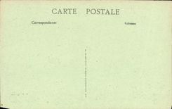 VINTAGE POSTCARD Boat War Establishments Schneider Co Building sites of Trawl net on the Saone submarine SC3 Submarine