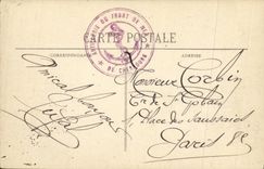 VINTAGE POSTCARD Boat War Submarine Watt Submarine