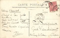 VINTAGE POSTCARD Boat War Submarine Z