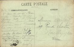 VINTAGE POSTCARD Boat Lorient War Under marisn with the basin commercial