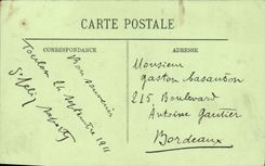 VINTAGE POSTCARD Bateau War Armours and submarine