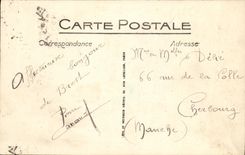 CPA Bateau l Armorique Ecole des mousses