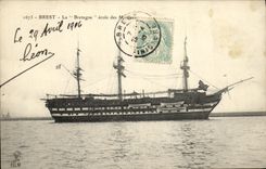 CPA Bateau La Bretagne ecole des mousses