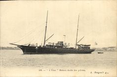 CPA Bateau Guerre L elan bateau ecole des pilotes