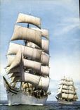 CPM Bateau Voilier Le statsraad Lehmukuhl ce