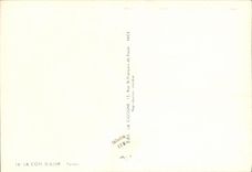 POSTAL MODERNA el barco dimensiona azul del tartan de D