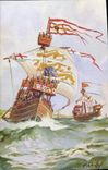 CPA Bateau Guerre Vaisseau du roi Childley