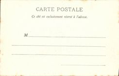 VINTAGE POSTCARD Bateau War Postpones flagship and L squadron in line of file