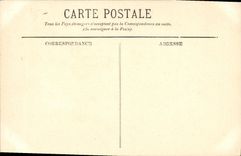 VINTAGE POSTCARD Boat War Shooting D a part of 27 cm Canon