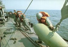 MODERN CARD Boat Ludowe Wojsko Polskie Poland