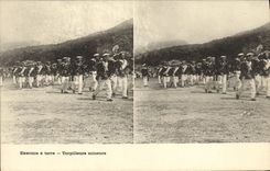 VINTAGE POSTCARD Bateau War Exercise has ground Minor Torpilleurs Militaria