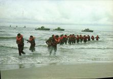 MODERN CARD Boat War Ludowe Wojsko Polskie Poland