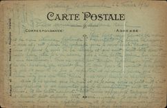 VINTAGE POSTCARD Bateau the navy Operates pumps